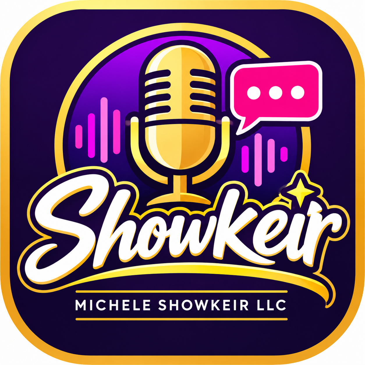 The official Showkeir programme badge
